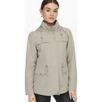 Only Kadın Onlnewstarlıne Kapüşonlu Mevsimlik Mont 15218612 Taş