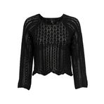 ONLY Kadın ONLNOLA LIFE 3/4 PULLOVER KNT NOOS Kazak, Black, XL