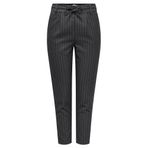 ONLY Kadın ONLPOPTRASH-NAJA FINE STRIPE PNT NOOS Pantolon, Koyu Gri Melanj, M