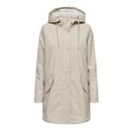 ONLY, Kadın, ONLSALLY RAINCOAT OTW NOOS, Kaban, Oatmeal, XS