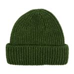 ONLY Kadın ONLSUSSY LIFE KNIT BEANIE CC Şapka, Koyu Yeşil, ONE SIZE