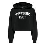 ONLY Kadın ONLTODDY L/S SHORT HOOD SWT Sweatshirt, Siyah, L