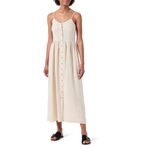 ONLY Kadın Onltokyo Life Lin Bl Strap Dres PNT Noos yazlık elbise, Gri, XS