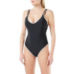 ONLY Kadın ONLTRICIA BOHEMIAN SWIMSUIT Mayo, Black Detail:EMB. DETAILS, XS