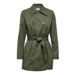 ONLY Kadın ONLVALERIE TRENCHCOAT OTW NOOS Mont Ceket Koyu Yeşil S