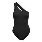 ONLY Kadın ONLVICKY ONE STRAP RIB SEAMLESS BODYSTOC Body, Siyah, S/M
