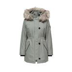 ONLY Kadın Oversize Kaban, Shadow NATURE FUR, M Beden