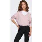 Only Kadın Oversize V Yaka Basic Kazak - 15340735