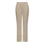 ONLY Kadın Pantolon ONLCARO HW STR LINEN PANT CC TLR Koyu Bej 38/32