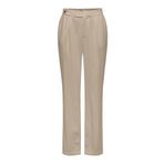ONLY Kadın Pantolon ONLCARO HW STR LINEN PANT CC TLR Koyu Bej 40/32