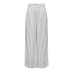 ONLY Kadın Pantolon ONLTOKYO LIFE LIN BL STR PANT PNT Parlak Beyaz XS
