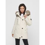 Only Kadın Parka Iris Fur Winter - Ekru