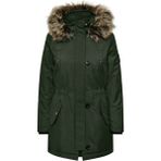 Only Kadın Parka Yeşil 15213755 Onliris Fur Winter Parka cc Otw