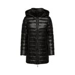ONLY Kadın Siyah Kapitone Puffer Kaban, XS