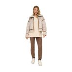 ONLY Kadın Slim Fit Ceket, Pumice Stone, S