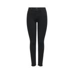 ONLY Kadın Slim Fit Jean Pantolon, Black Denim, M-32