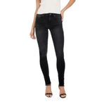 ONLY Kadın Slim Fit Jean Pantolon, Black Denim, S-30