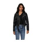 ONLY Kadın Slim Fit Suni Deri Ceket, String, S