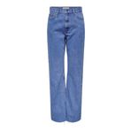 ONLY Kadın Straight Fit kot pantolon, Special Bright Blue Denim, 27W / 30L