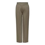 ONLY Kadın Straight Fit Pantolon, Kahverengi, S Beden