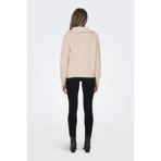 Only Kadın Sweatshirt 15247008 - M - Bej