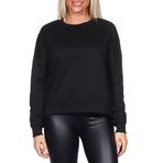 ONLY Kadın Sweatshirt ONLFAVE Sweatshirt, Siyah, M