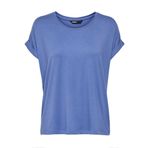 ONLY kadın T-Shirt Onlmoster S/S O-Yaka Üst Noos Jrs,Mavi Yonder,S