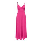 ONLY Kadın Uzun Elbise ONLNOVA LIFE VIS ADA LONG DRESS SOLID Gül Pembesi S
