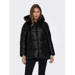 Only Kadın Uzun Kapüşonlu Uzun Şişme Mont 15304773 - Siyah - XS