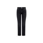 ONLY Kadın Yüksek Bel Slim Fit Jean Pantolon, Siyah, 29-32