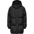 Only Kapüşonlu Siyah Kadın Mont 15294690