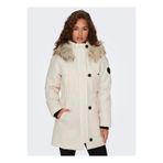 ONLY Kırık Beyaz Kadın Kaban ONLIRIS FUR WINTER PARKA CC 2023 OT