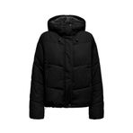 ONLY Kısa Puffer Mont, S, 15349123, Siyah, Kadın