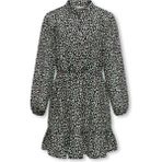 Only Koglıno-Monıque Strıng L/s Dress Ptm Kız Çocuk Siyah Elbise - 15300043 - 152 cm