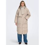 Only Krem Kadın Kaban Onlgracen Puffer Otw - XS