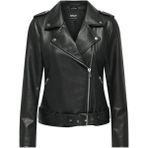Only Mılle Faux Suni Deri Kadın Ceket 15357332 - Siyah
