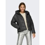 Only New Anja Faux Fuffer 15297083 - Siyah Kadın Mont