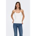 Only Nly Jdy Ava Ince Askılı Kadın Atlet - Krem - 2XL
