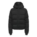 Only Onlann Premium Puffer Jkt Kadın Günlük Mont 15287909-BLACK Siyah M