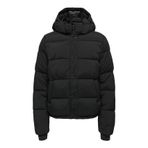 Only Onlann Premium Puffer Jkt Kadın Günlük Mont 15287909-BLACK Siyah XS