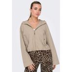 Only ONLBEALO HOOD JACKET CC O Ekru Kadın Ceket - Bej