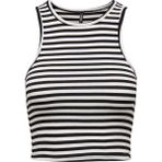 Only Onlbelıa S/l Crop Top Jrs Noos Kadın Siyah Atlet - 15289846 - M