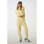 Only Onlbella Pant Ub cc Swt Sarı Kadın Eşofman Altı