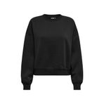 ONLY ONLBEST LIFE L/S CREW NECK SWT NOOS Kadın Black Sweatshirt - 15338727