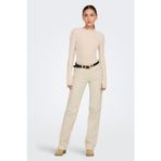 Only Onlblush Pamuklu Regular Fit Normal Bel Düz Paça Jeans Bayan Kot Pantolon 15337793 KREM
