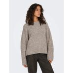 Only Onlcille Kadın Kazak 15350786 - Kahverengi - S