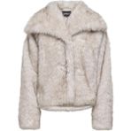 Only Onldawn Life Faux Fur Jacket cc Otw Kadın Sahte Kürk Ceket - Şık ve Sıcak - Bej