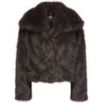 Only Onldawn Life Faux Fur Jacket cc Otw Kadın Sahte Kürk Ceket - Şık ve Sıcak - Kahverengi