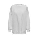 ONLY ONLDAZE L/S OVERSIZE O-NECK SWT Kadın Gri Sweatshirt - 15335172