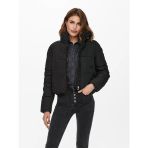 Only Onldolly Short Puffer Jacket Otw Kadın Siyah Mont - 15205371